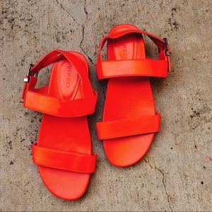 Vincci Red Sandals